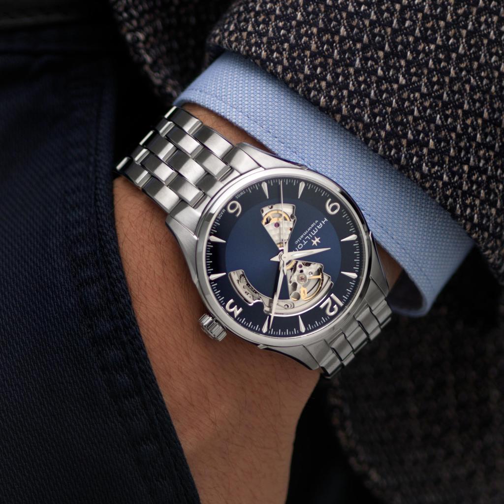 [Hamilton] HAMILTON Hodinky Originální Záruka Jazzmaster Open Heart Pánské Mechanické Automatický Nátah H32705141 Pánské [Běžný Importovaný Produkt]