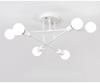 Postmodern Multiple Rod Iron Sputnik Ceiling Lamp Chandelier Vintage Industrial Light Lighting Fixture Kitchen Luminaire