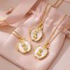 Open And Close Apple Necklace Cute Rabbit Cat Puppy Shape Exquisite Open And Close Photo Box Chain Niche Cute Fun Chain Color Retention