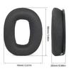 Easy Installation Replacement Ear Cushions For Monitor 2 Gaming Headsets AntiSlip Design Earpads Quick Setups Long Last