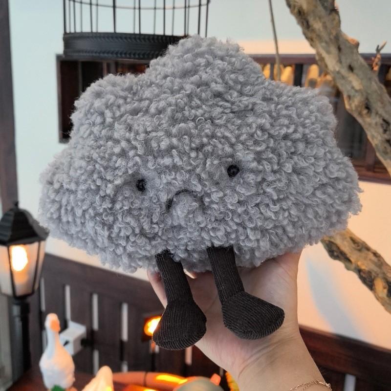 Dunkle Wolken Jellycat Plüschtier Stofftier Schlüsselanhänger Tasche Niedliche Geschenke Schreibtischbegleiter