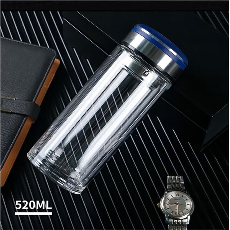 Double-Layer Borosilicate Glass Water Cup