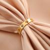 Skyrim Cute Cat Dog Paw Rings for Women Stainless Steel Gold Color Animal Pet Footprint Ring Jewelry Valentine Gift Wholesale
