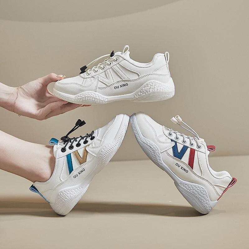 Little White Shoes Women's Super Soft-soled Pregnant Women's Waterproof Leather Casual Travel Shoes