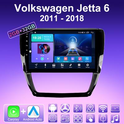 2 DIN Android Carplay Autoradio Für Volkswagen Jetta 6 2011 - 2018 Multimedia Player Head Unit Stereo GPS Navigation BT WIFI 2+32GB