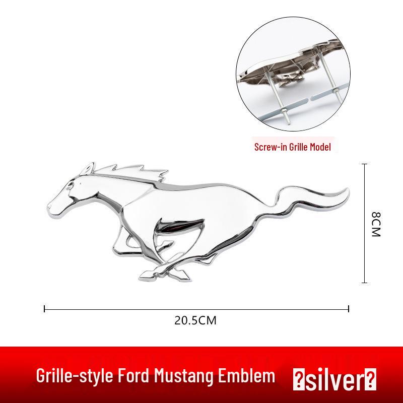 Metal Car Rear Badge for Mustang, Mondeo, and Ford Escort