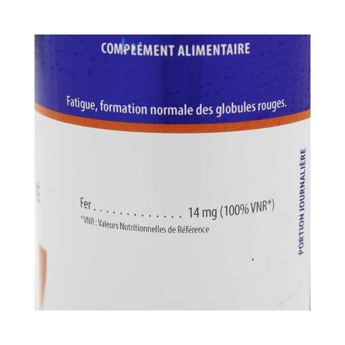 Pharm Nature Micronutrition Fer Bisglycinate Chélaté 60 gélules