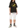 We11done Ss22 Logo Print Crew Neck Short Sleeve T-Shirt Unisex T-Shirts Black WD-TT1-22-832-U-BK