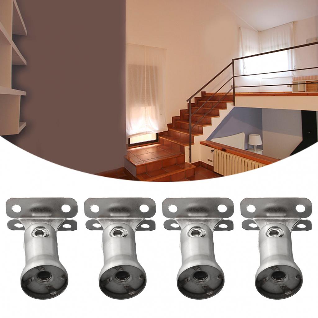 Stainless Steel Stair Railing Handrail Bracket Elegant Appearance