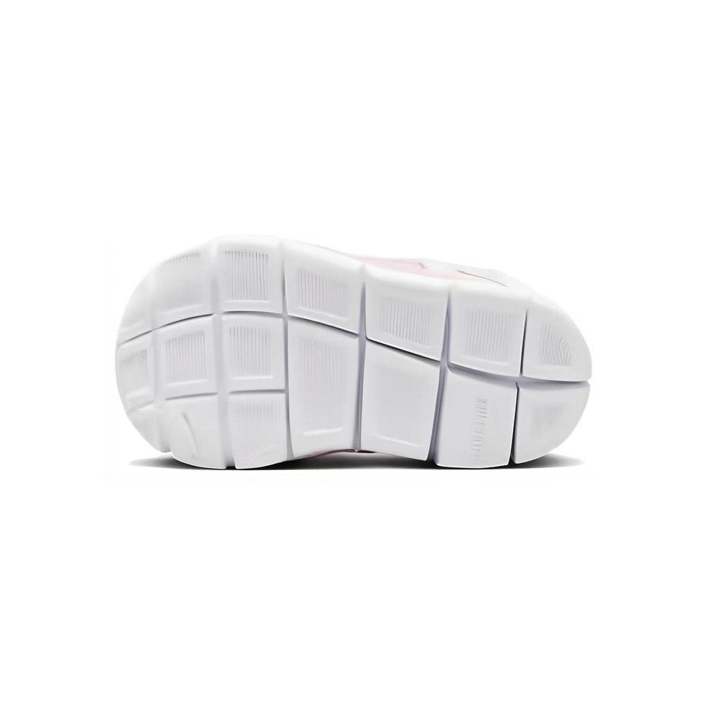 Nike Dynamo Free Comfortable Simple Durable Breathable Low-Top Walking Shoes Baby Shoes White Pink 343938-637