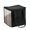 Stilvolle Handtasche & Wiederverwendbare Aufbewahrungslösung TPU Umhängetasche für Musikliebhaber für 50 Stück 12-Zoll-Vinyls