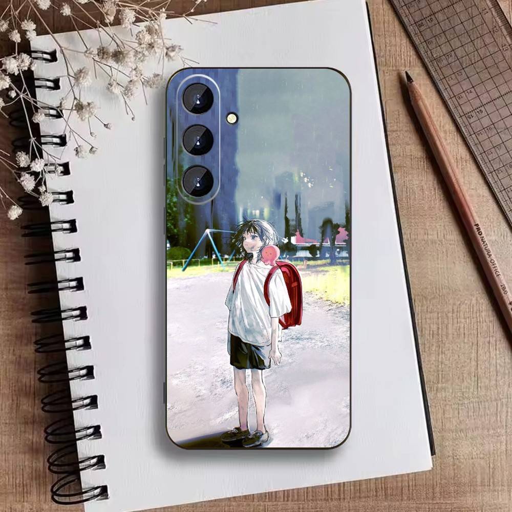 E-akopi's Original Sin Phone Case For Samsung Galaxy A73,A21s,A22,A31,A52,A53,A71,A41Soft Black Shell