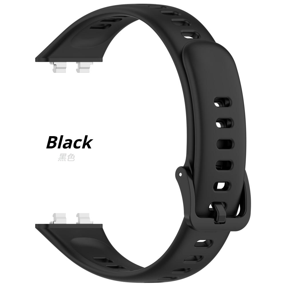 

Сменный силиконовый ремешок для умных часов Huawei Band 11 Браслет на запястье для Huawei Band 11Pro Ремешки Браслет Спортивные аксессуары Huawei Band 11/11Pro чёрный