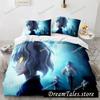 New 3D Print Home Textiles HUNTER×HUNTER Bedding Set Single Twin Full Queen King Size Bed Set Adult Kid Bedroom Duvet Cover Sets