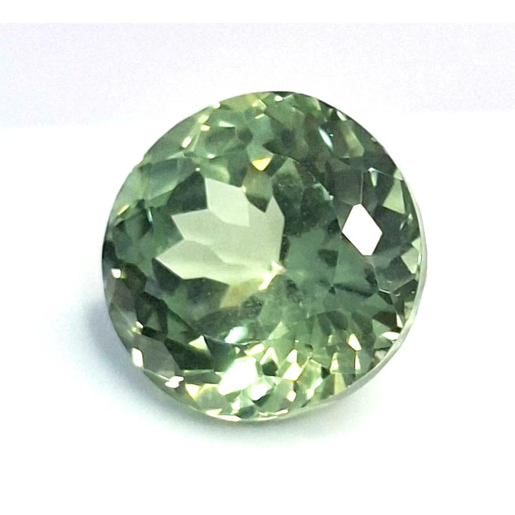 Round Cut Natural Green Sapphire 10-12 Ct Fabulous Certified Loose Gemstone