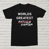 Worlds Greatest Farter T-Shirt Funny Fathers Dat Dad Birthday Christmas Present