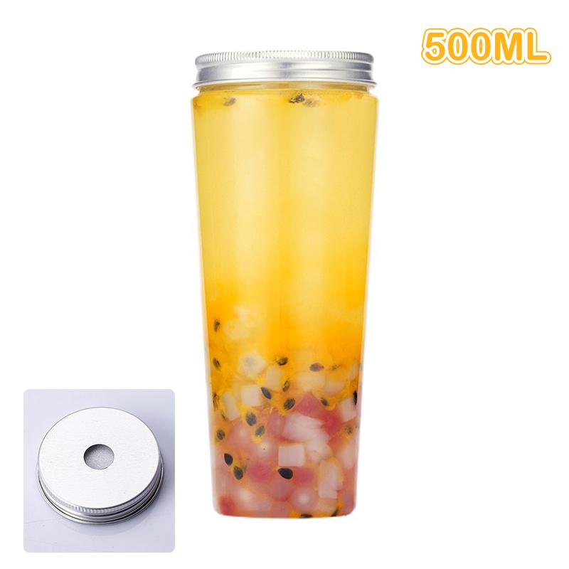

1Pcs Summer Cute Grape Water Bottle Milk Coffee Straw Cup For Home Waterbottle Hawaii Tropical Party Decoration 500ml