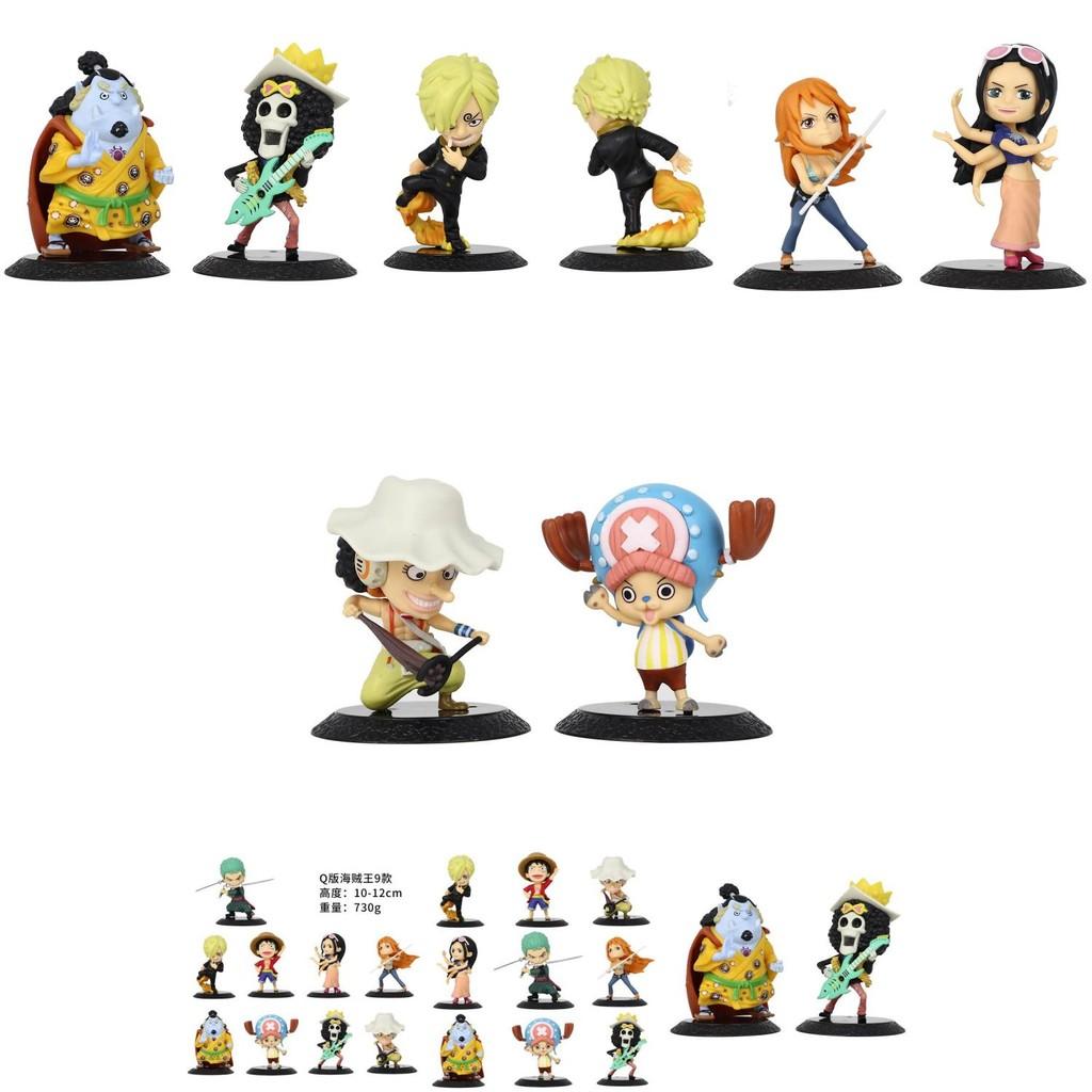 Charmante One Piece Anime Blind Box Sammelfiguren Inklusive Luffy Zoro Nami Ideal Für Tortenaufsätze