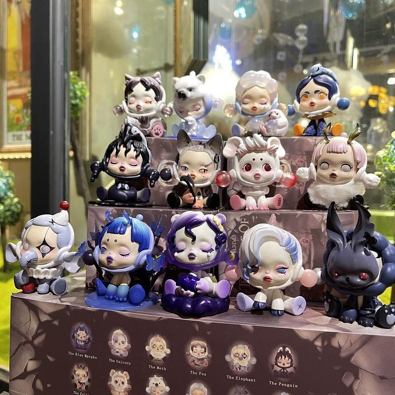 

Popmart Bubble Mart Blind Box Skullpandasp7 Generation Food Dream Animal Series Blind Box Handmade Toy Complete set of 13