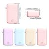 Dustproof Eyelash Brush Storage Box Pink Purple Blue Makeup Brushes with Lid  Women Girls