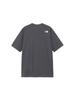 The North Face Short Sleeve Flash Dry 3D Crew UV Mixed Color Size S Men's Sweatshirt, Moisture-Wicking, Quick-Drying, Antibacterial, Odor-Resistant,
