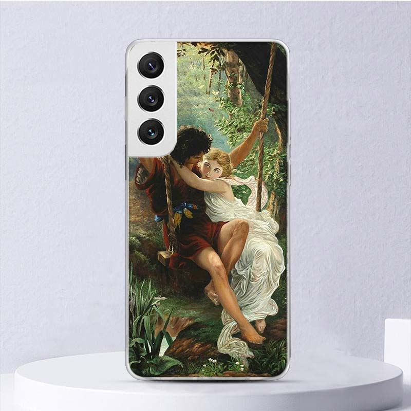 Malerei Kunst Renaissance Weiche Hülle Für Samsung Galaxy M12 M21 M30S M31 M32 M51 M52 Handyhülle Note 8 9 10 + 20 Ultra J4 J6 Plus J8