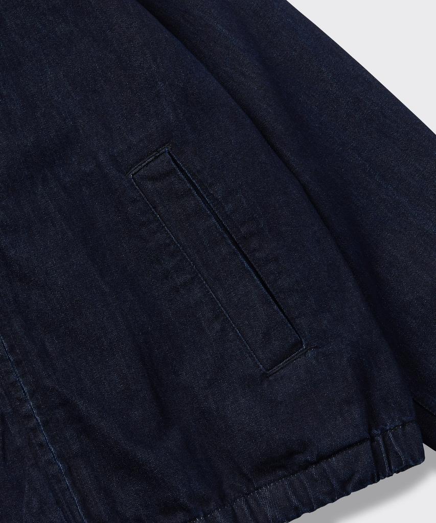 Musinsa Standard Denim Swing Top Blouson Jacket [Deep Indigo]