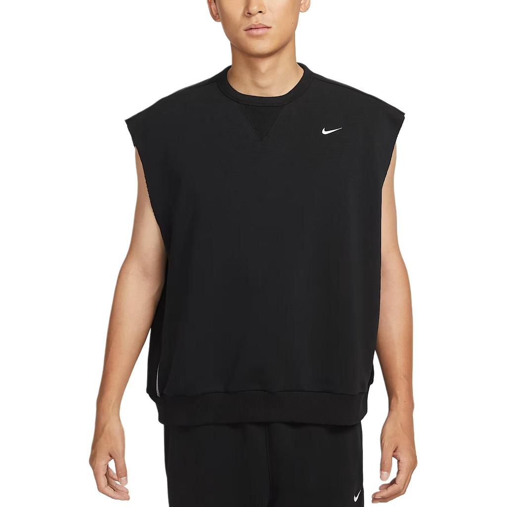 Nike Dri Fit Tank Tops Men's Black/Light Ivory White Crew Neck Moderate Other HJ4202-010