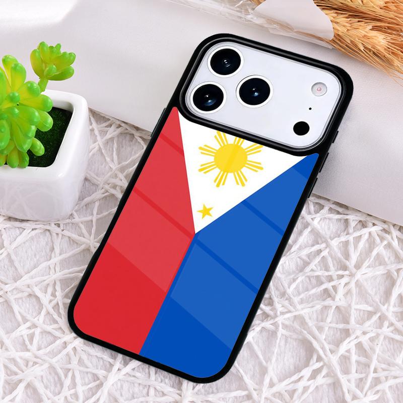 Philippines Flag Shockproof Phone Case for iPhone 17 Air 16e 15 11 12 14 13 Pro Max Cover Coque