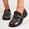British Style Retro Loafers Women's 2026 Spring and Summer New Simple Deep-mouth Single Shoes