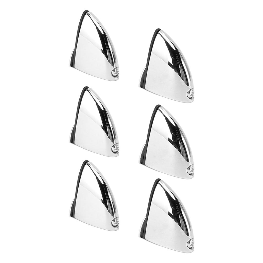 12PCS Glass Partition Clamps Panel Fixing Clip Desk Divider Support Clamp Glossy Finish 1?10mm
