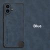 For CMF Phone 1 Case Luxury PU Leather Phone Case For Nothing CMF Phone 1 Back Cover Matte Silicone Shockproof Full Protection