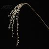 Mantelpiece Holiday Accents Faux Crystal Christmas Tree Picks, Acrylic White Glitter Sprays for Decor And Clear Faceted Beads Wreath Centerpieces,