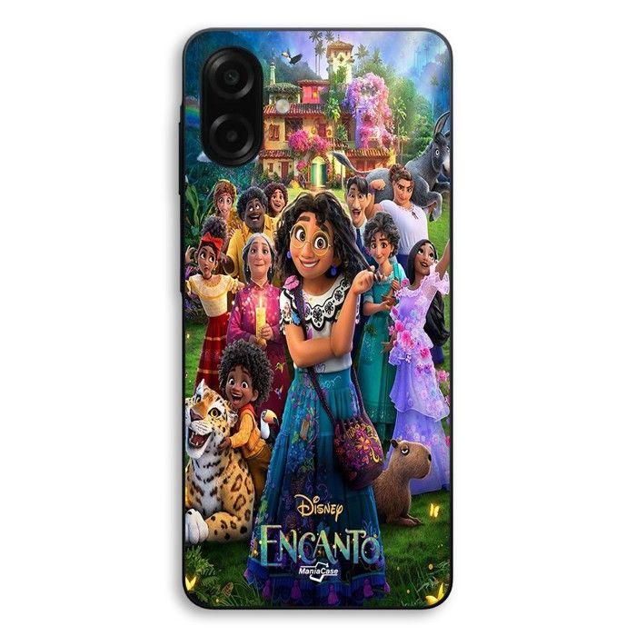 Hülle Für Samsung Galaxy A08 Encanto Familia Madrigal disney anime Maniacase schwarz