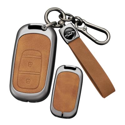 Estojo de Chaves ontto, Porta-Chaves, Liga Couro PU, Capa de Chave, Carcaça de Chave, Vezel, ZR-V,