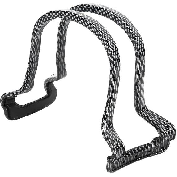 Violin Bow Straightener Collimator Resin Professional Violin Bow Corrector for Beginners (Black)