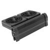 Fish Tank Cooling Fan 2 Speeds Adjustable Angle 2 Heads Aquarium Cooler Fans for Freshwater