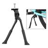 Adjustable Bike Kickstand Center Mount Bicycle Stand Dual Foldable Double Leg Length for 24"-29" Bicycle Kickstand