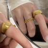 Unique Copper Pig Nose Ring For Women Geometric High Fashion Adjustable Accessory Statement