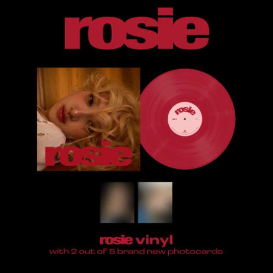 Apple Red Color LP Ver BLACKPINK Rose Regular 1st Album ROSIE