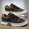 Summer Men'S Canvas Footwear Comfortable Low Cut Sports And Leisure Board Shoes Durable Lightweight Single Shoes Sneaker 48Size