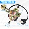 EP-500-0 Fuel Pump Electrical Replacement for 12585-52030 15231-52030 15231-52033 68371-51210 Yanmar Cub Cadet Kubota B6000 G3200 G4200 G5200 G6200