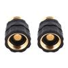 2Pcs G3 4 Garden Hose Connector High Pressure Watering Nozzle Hose Quick Connector for Irrigation