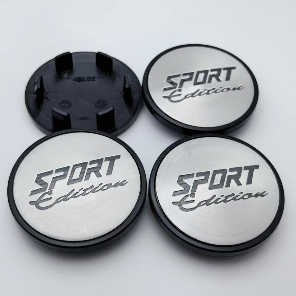 4pcs 62mm Sport Edition Logo Emblem Car Wheel Center Caps Auto Rim Centre Cover Wheel HubCaps Car Accessories for Land Rover