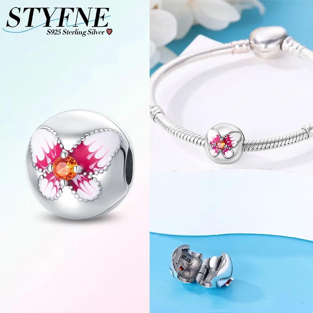 Exquisite Color Dragonfly Paw Print Dragon Scale Clip Charm Spacer Copper Bead Fit Original Necklace Bracelet Diy Gift Women