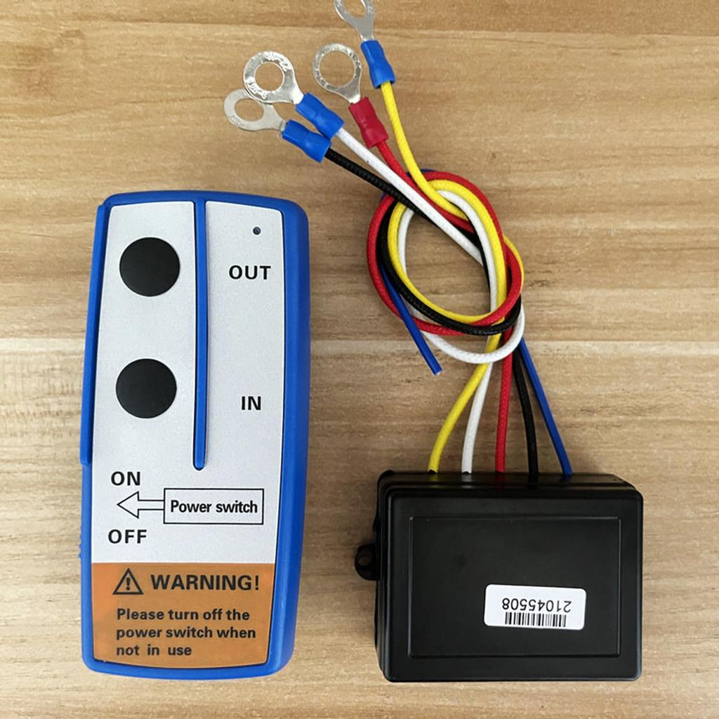 Kit Telecomando Wireless Adatto per Verricelli Elettrici Ancore per Barche Marine Apri Cancelli con Capacità a Lunga Gittata