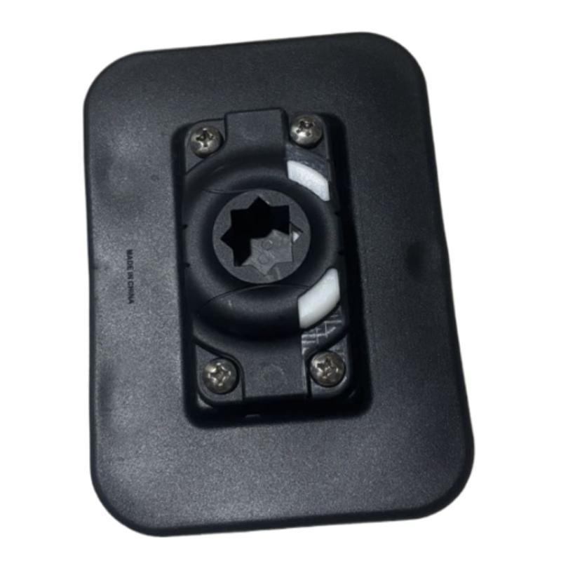 1Pc Inflatable Boat Fishing Rod Holder Fixed Base Pvc Glue-On Pad Rubber Boat Fishing Kayak Accessory Fish Finder Mount Fix