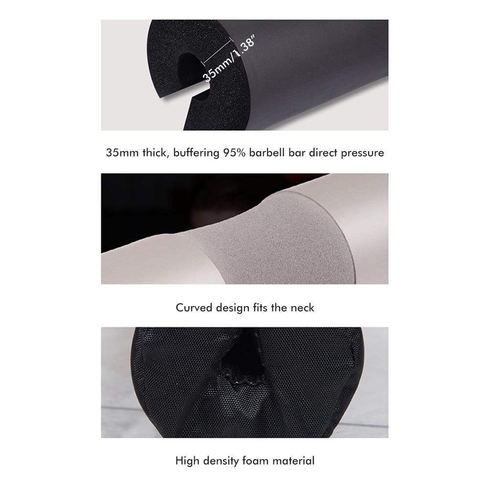 Langhantel Kniebeugen Polster Nacken Schulter Schutzpolster Unterstützung für Kniebeugen Ausfallschritte Hüftstöße Camouflage Fitness Schaumstoff Schwammpolster