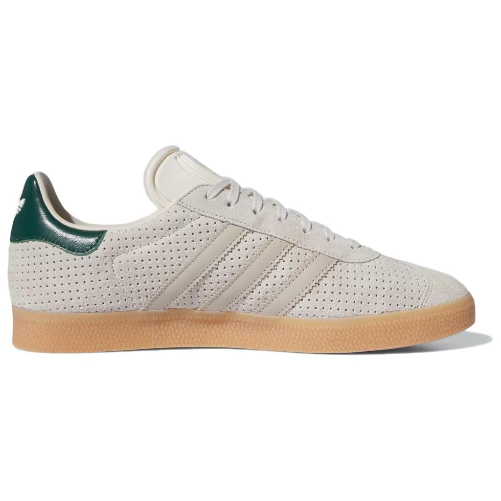 Adidas Gazelle Aluminium Collegiate Green Herren Sneaker Grau Wonder-Beige IF7155