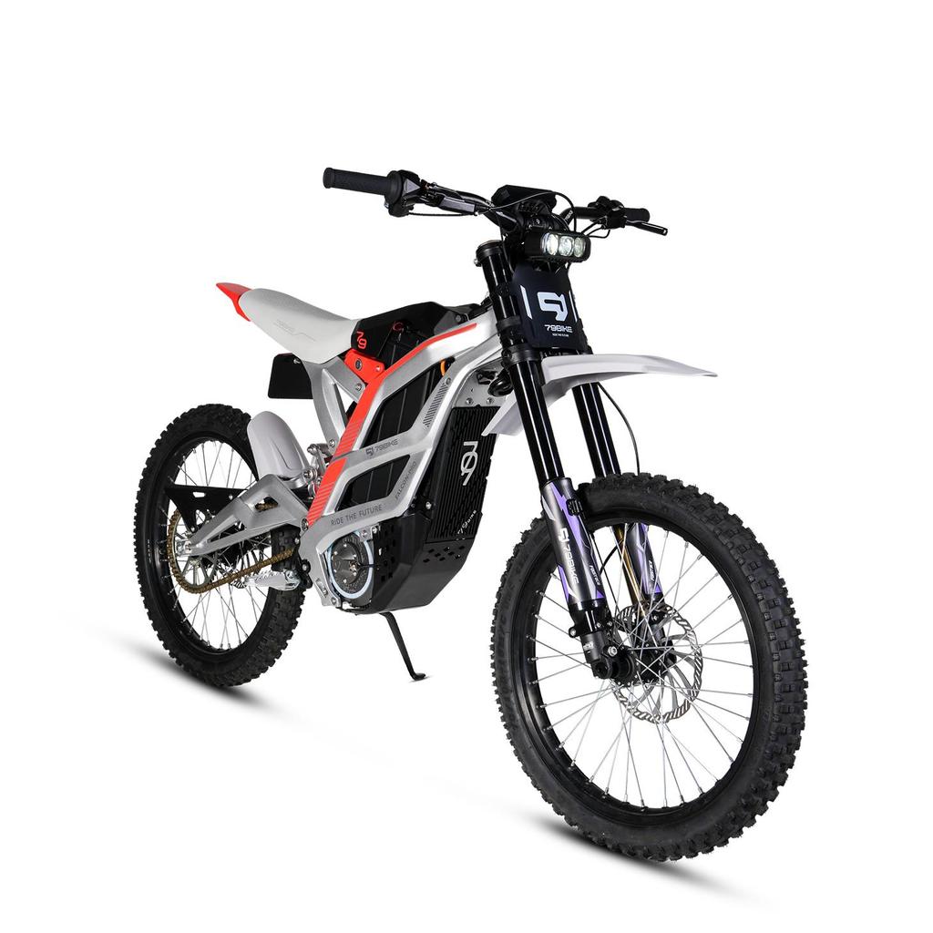79BIKE Electric Motorcycle 5000W Motor Power 72V35AH Battery 19 * 1.4-inch Tires Maximum Speed 85KM/H Range 100KM Off-road Mountain Electric Bicycle